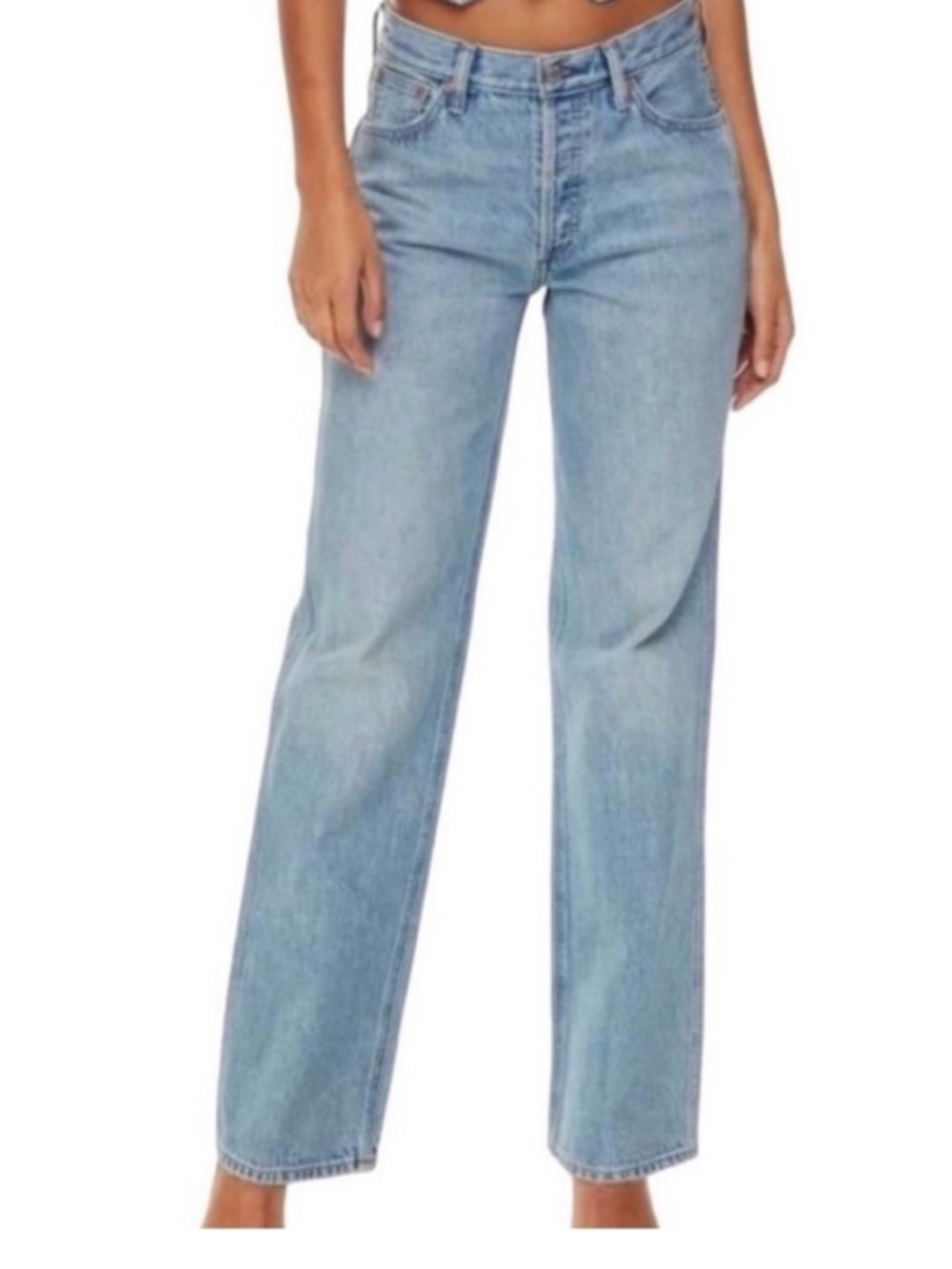 Aritzia Sun-Deh Jupiter Jean High-waisted Wide-leg Jeans Size 4